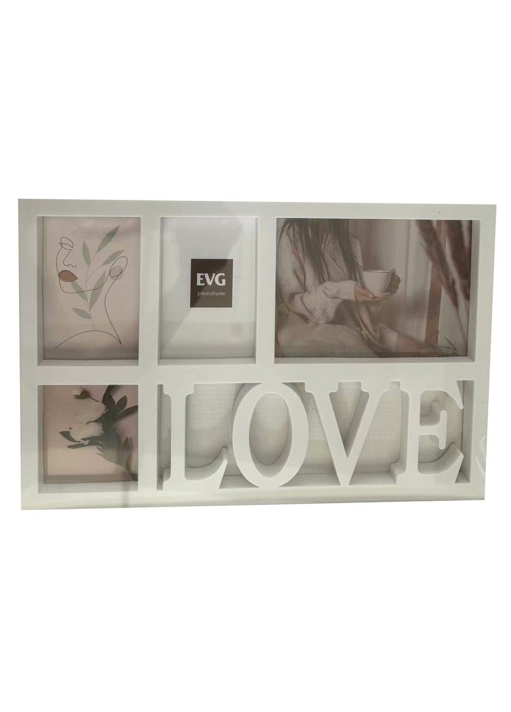 Рамка INNO ZB-4LO-2640 WHITE COLLAGE 4 EVG (365276865)
