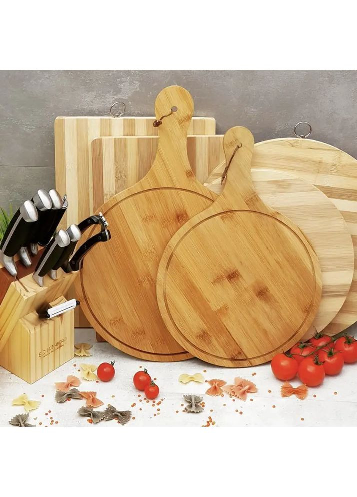 Доска бамбуковая под пиццу 50х35 см (FRU-783). Frico (360654884)