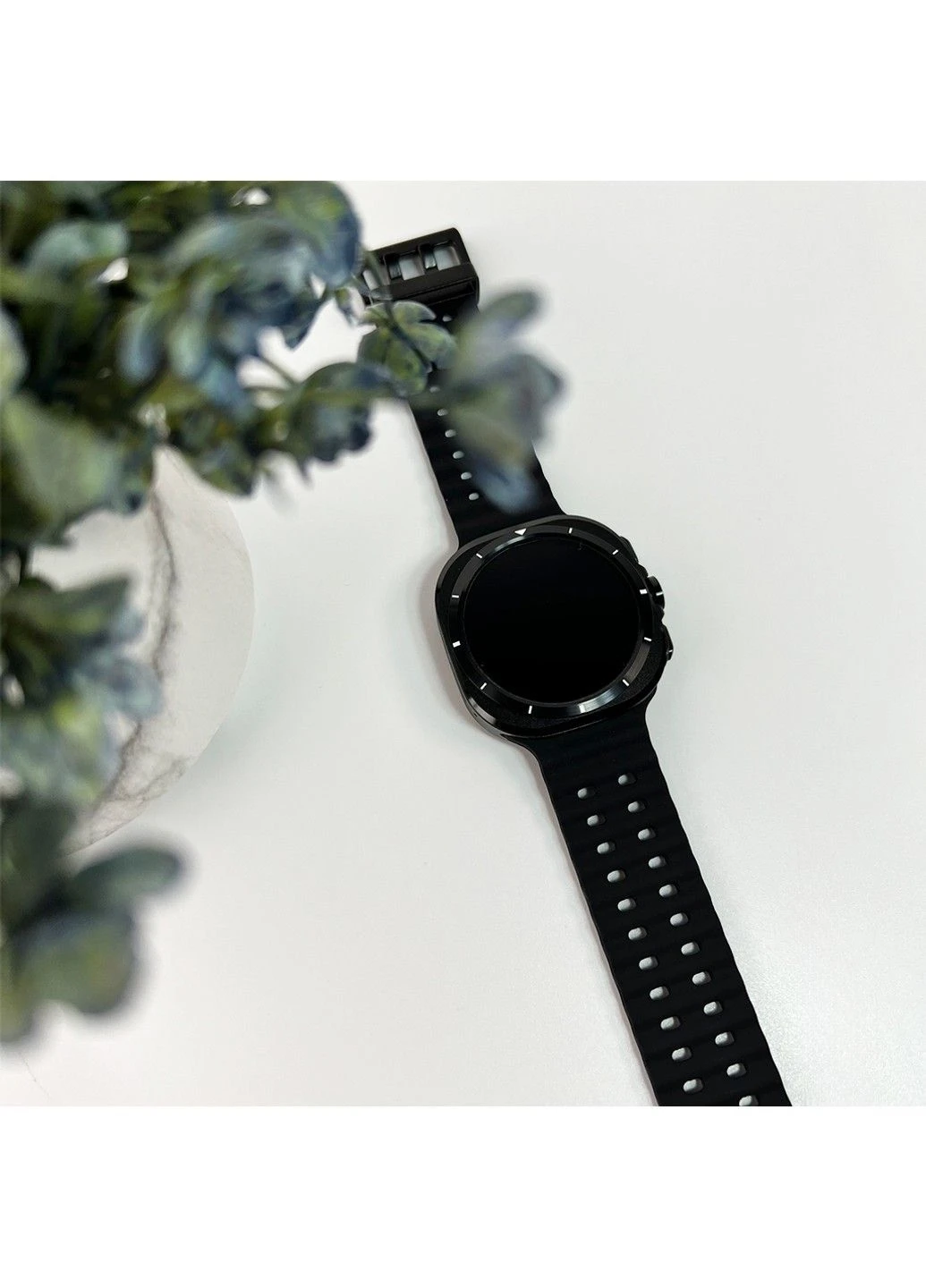 Смарт-годинник X15 Max 38mm. 330 mAh. Amoled+IP67 Black W&O (380482629)