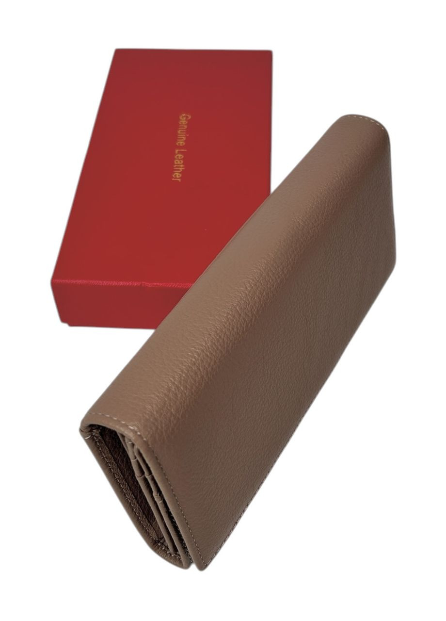 Женский кошелек из натуральной кожи 8017 чёрный 18 x 9.5 x 2.5 No Brand (371682402)