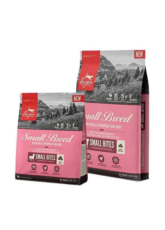 Small Breed Dog (Оріджен Смол Брід Дог) сухий корм з птикою і рибою для собак і цуценят 1.8 Orijen (297511329)