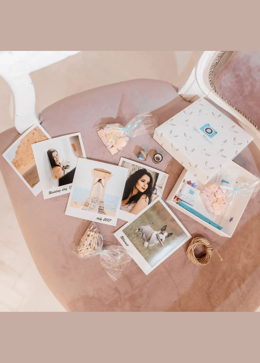 Фотонабір із 12 класичних фото розміром 10×10 см - друк фото з білою рамкою Your Magnets (338861544)