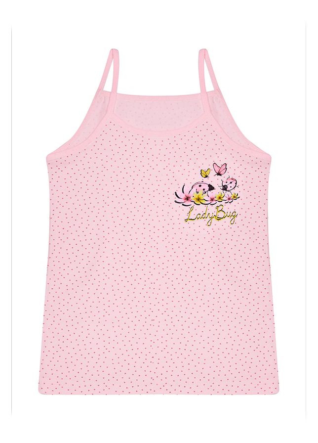 Майка для девочки цвет розовый ЦБ-00246331 Donella (283250352)