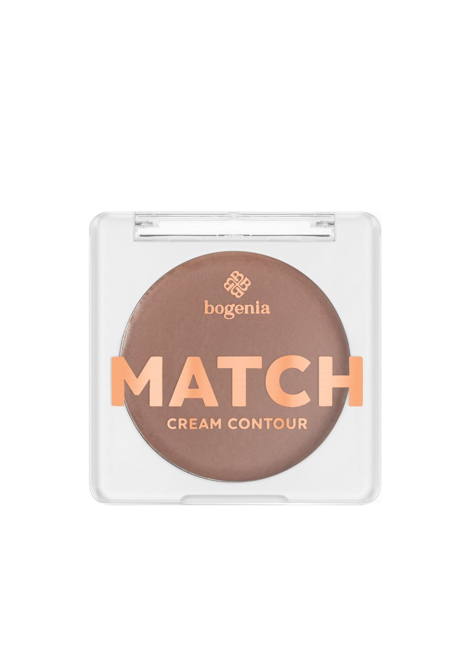 Контур для обличчя кремовий Match Cream Contour (BG653), 001 Коричневий Bogenia (355313006)