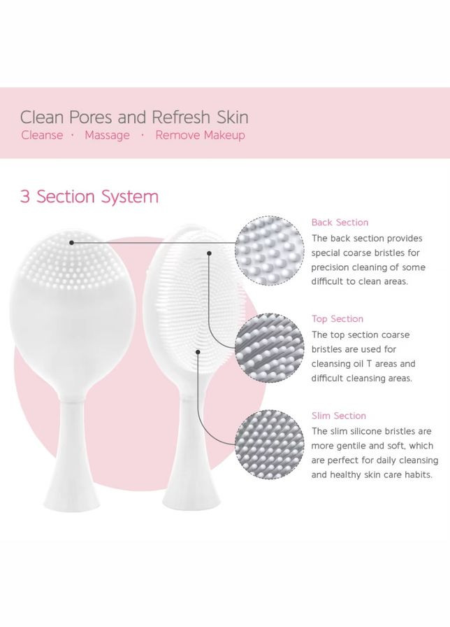 Насадка для зубної щітки Soocas X1/X3U/X3/X5/V1 blue No Brand (326795106)