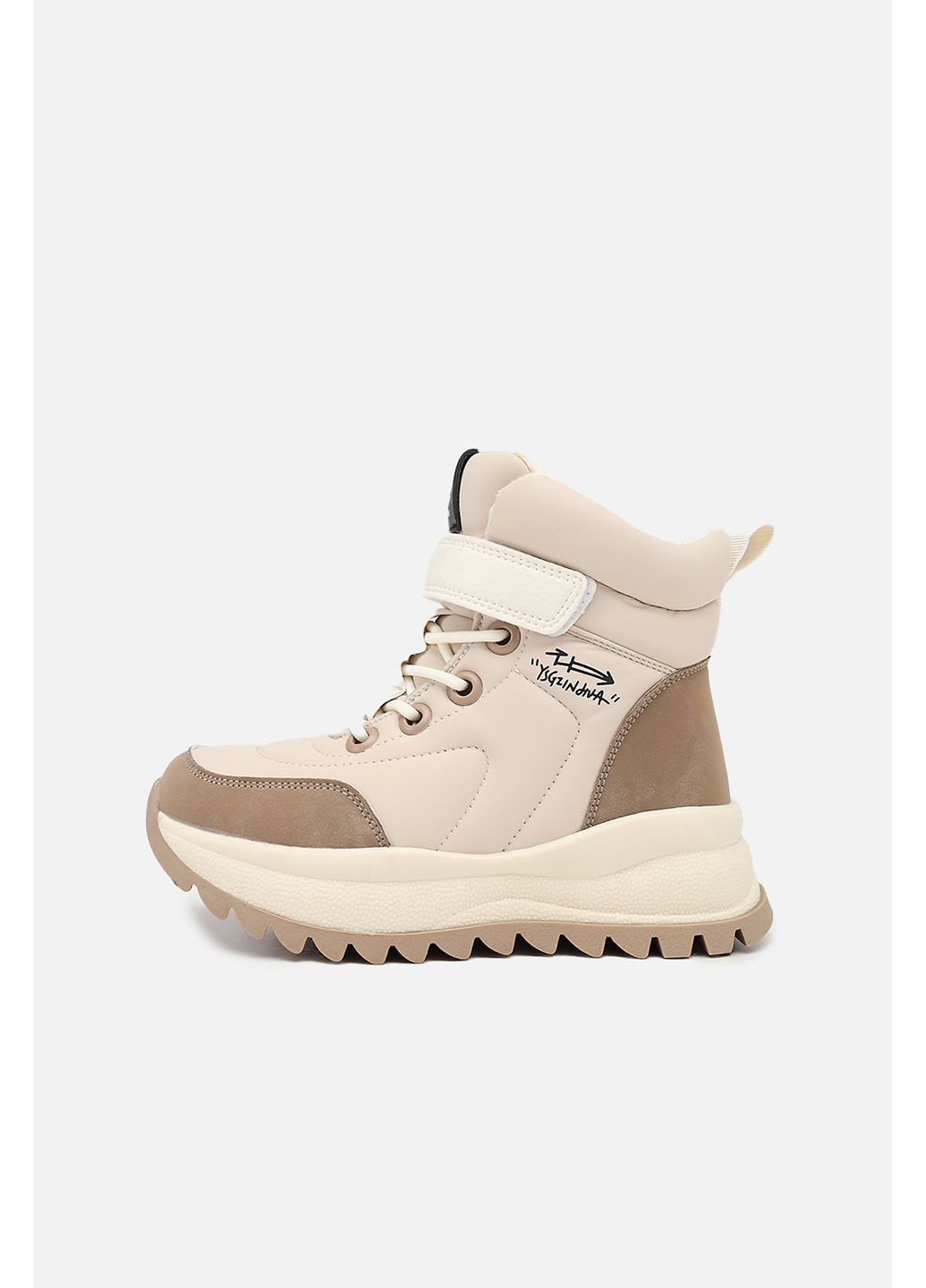 Черевики для дівчинки колір молочний ЦБ-00279583 Yuki (368152580)