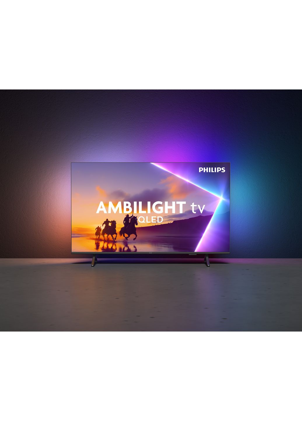 Телевизор 50" 50PUS8510/12 QLED 4K 60Hz Smart Titan OS Black Ambilight Philips (362712630)