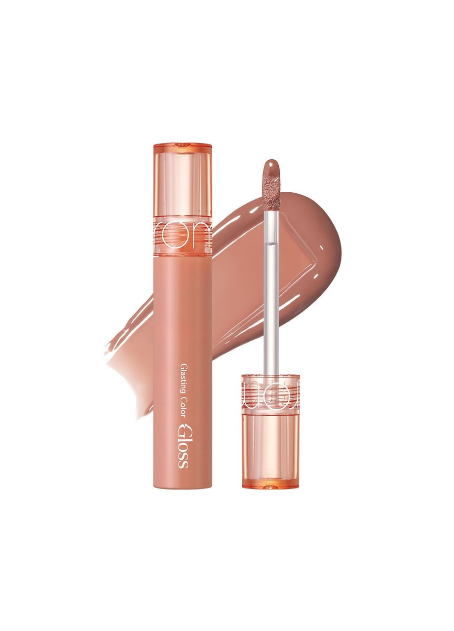 Блеск для губ в тонком оттенке Glasting Color Gloss No.02 Nutty Vague, 4 мл Rom&nd (315424605)