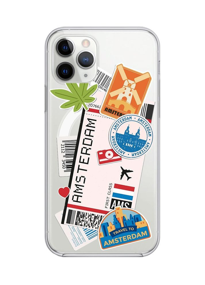 Магнітний чохол на iPhone 11 Pro Max із підтримкою MagSafe:: Подорожі. Амстердам (принт 327) Creative (360684663)