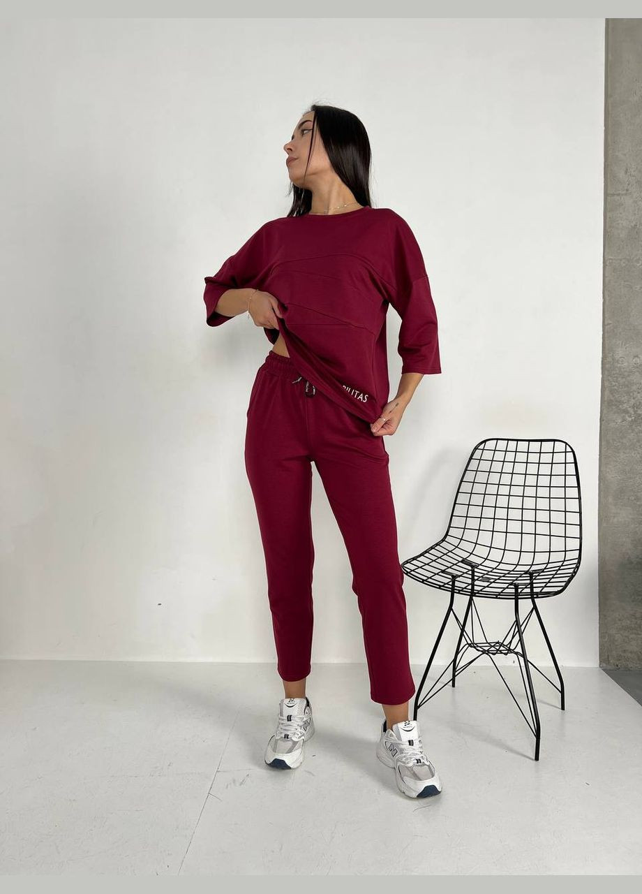 Легкий жіночий костюм Fashion (317311346)