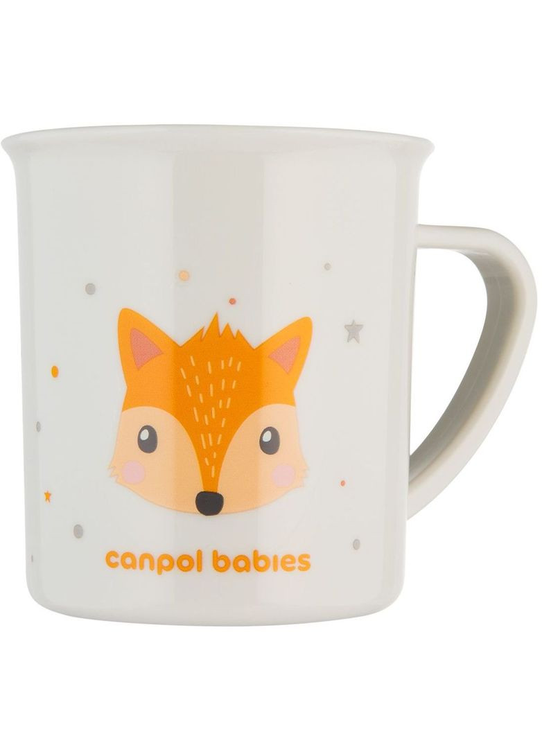 Кружка Cute Animals, 170 мл, оранжевая () Canpol Babies 4/413_ora (328402285)