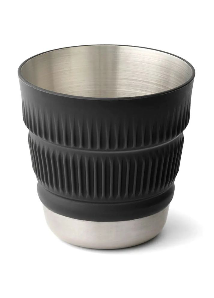 Чашка складная Detour Stainless Steel Collapsible Mug Черный Серый Sea To Summit (296262396)