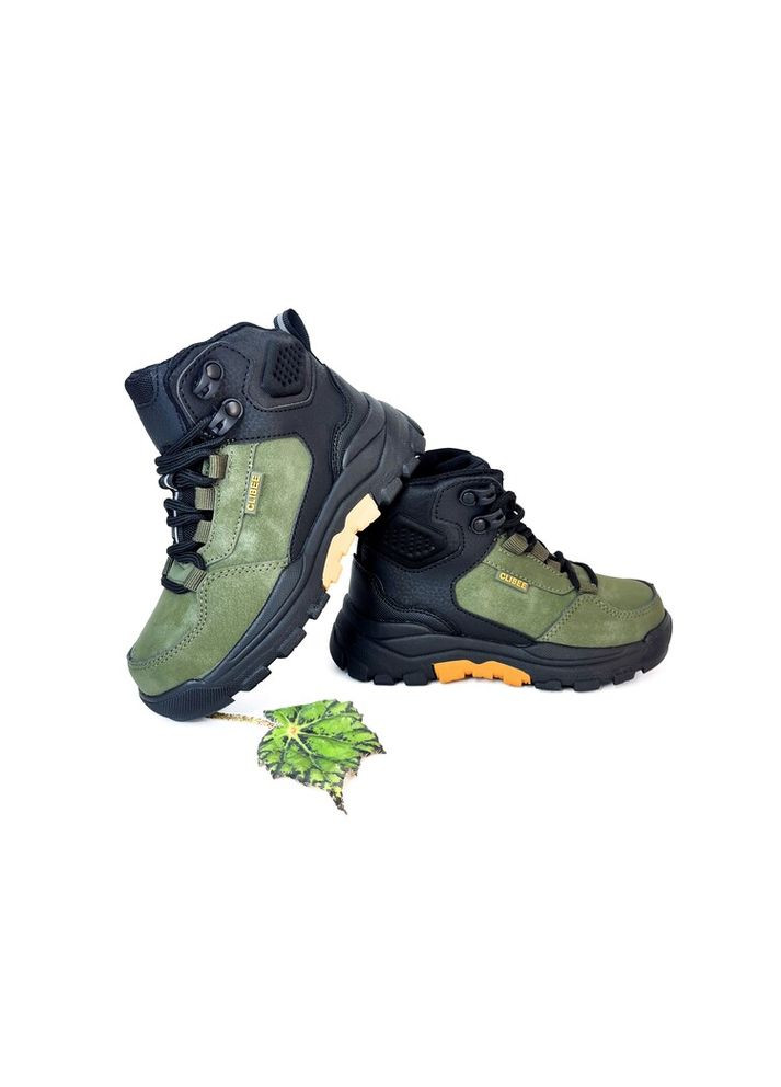 Демісезонні черевики 26 р 17 см хакі артикул Д351 Clibee (354424490)