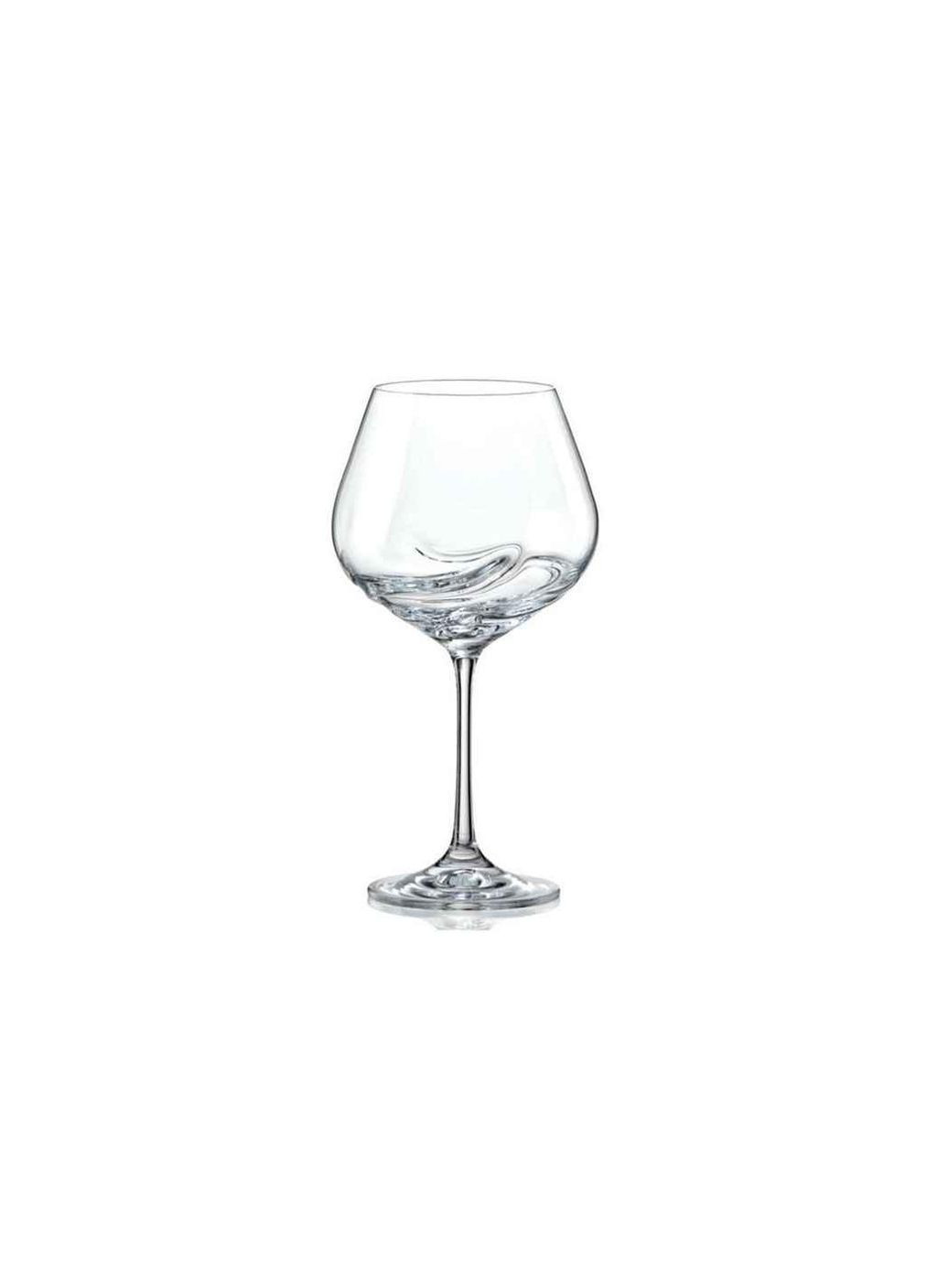 Набор бокалов для вина 2шт 570мл Turbulence ТМ Bohemia (315439584)