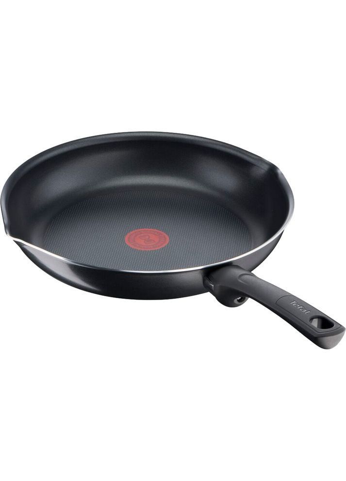 Сковорода з кришкою Day by Day 28 см Black (B5580623_SET) Tefal (322560886)