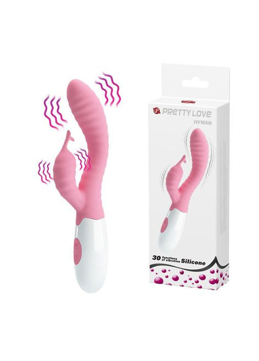 Вібратор Rabbit Vibrator Hyman із функцією стимуляції точки G Pretty Love (317747609)