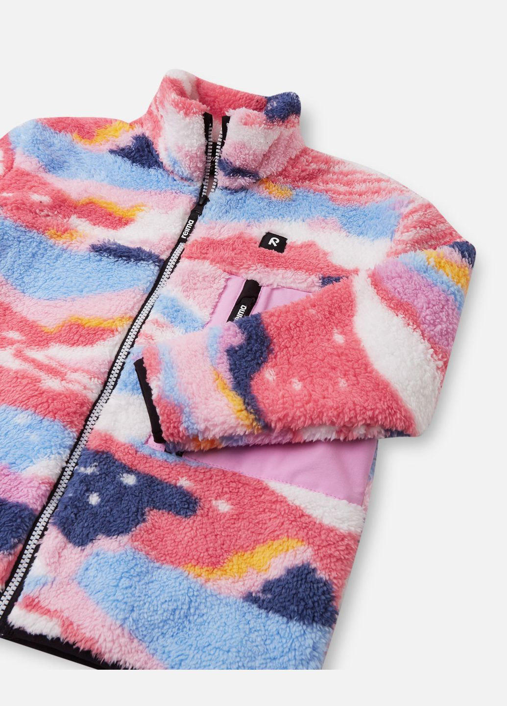 Светло-розовый демисезонный кардиган Reima