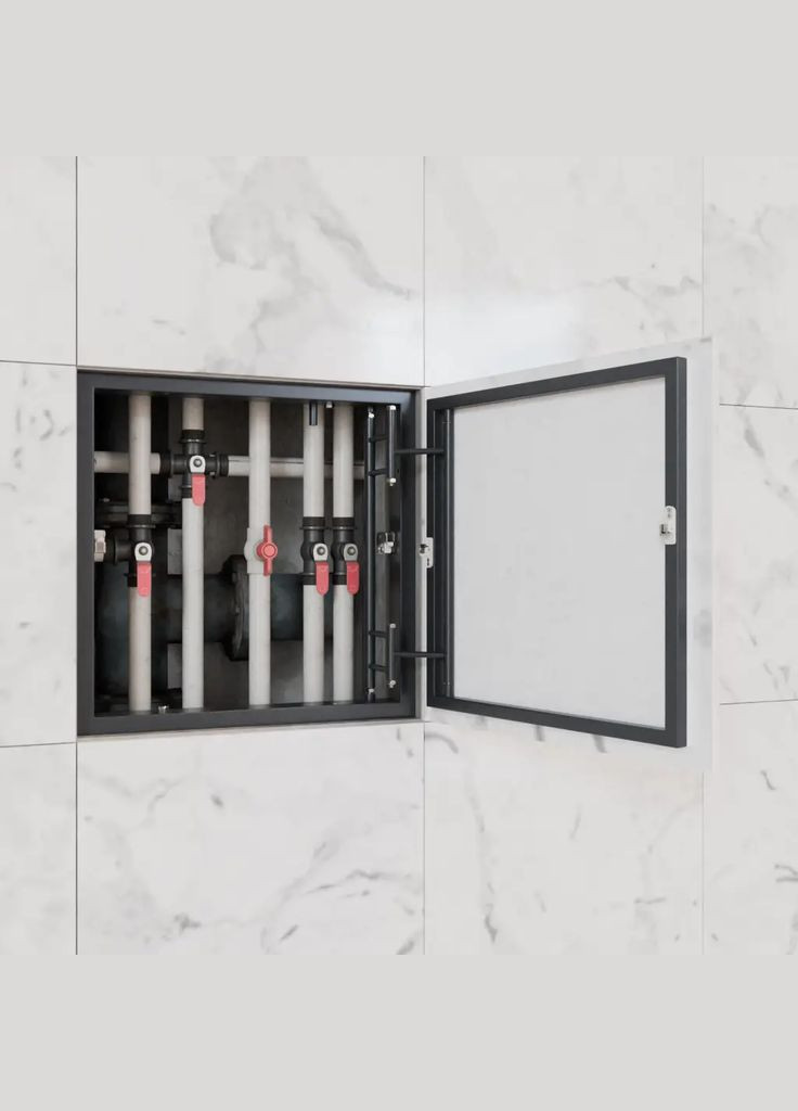 Ревізійний люк під плитку 600x600 мм (ШxВ) Ревізор, розпашний натискний ProfiLuxe (330250811)