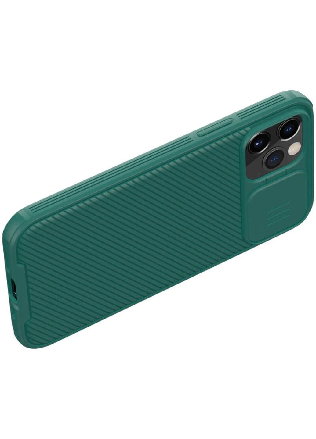 Карбонова накладка CamShield Pro для Apple iPhone 14 Pro Max (6.7") Dark Green Nillkin (382775784)