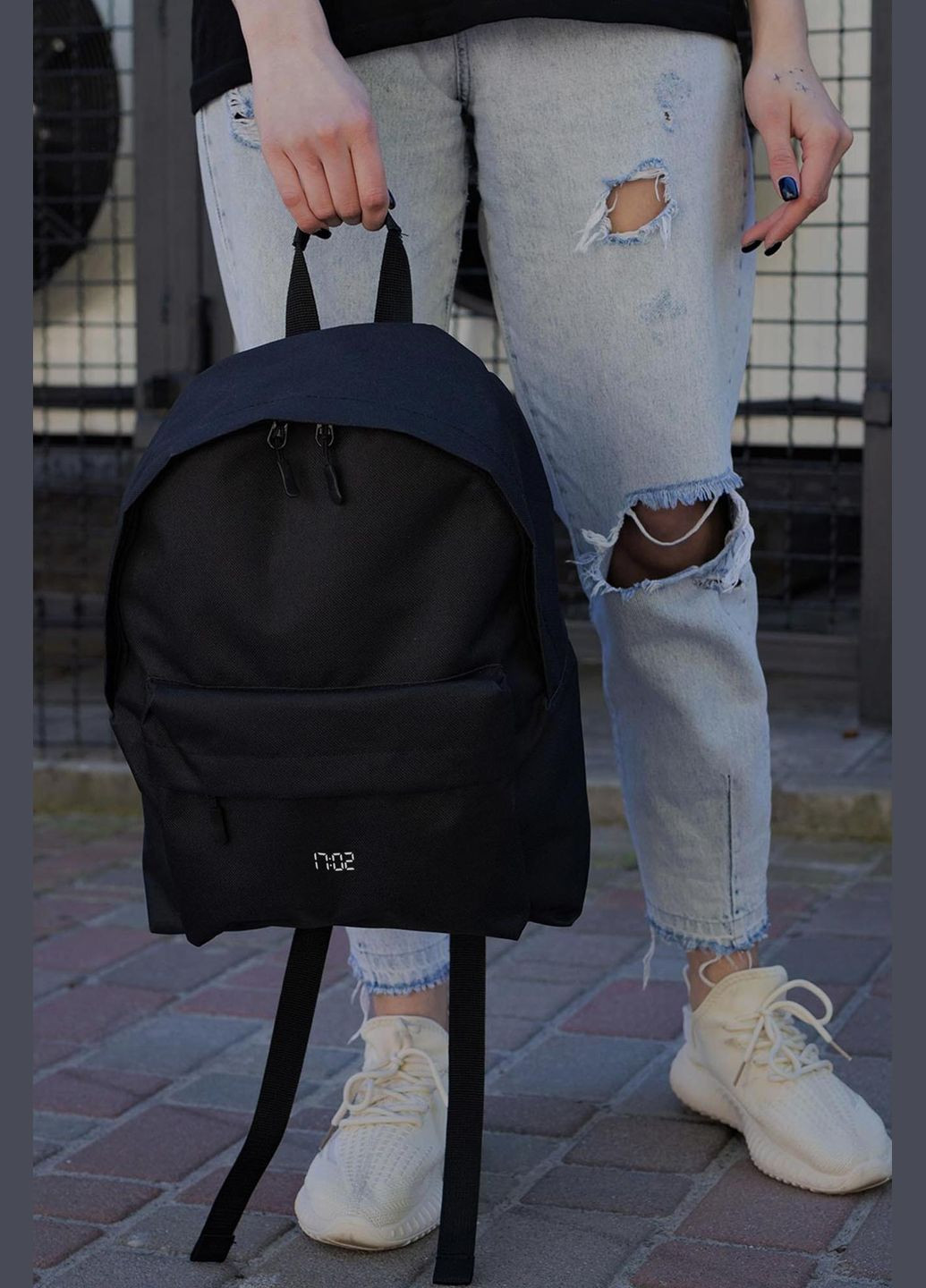 Жіночий Повсякденний Рюкзак Шкільний Compact З Принтом 1702 Without (345565092)