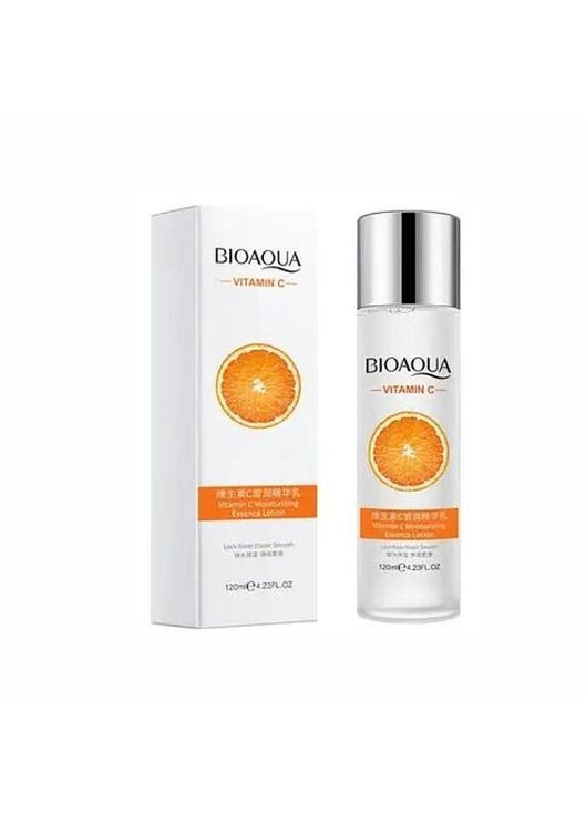 Тонер для обличчя з вітаміном С Vitamin C Moisturizing Essence Water 120ml (1347700-23746631) Bioaqua (368659131)