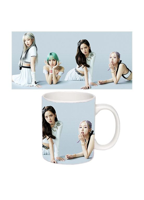 Чашка белая Блэкпинк группа Blackpink (z1410) No Brand (327004048)