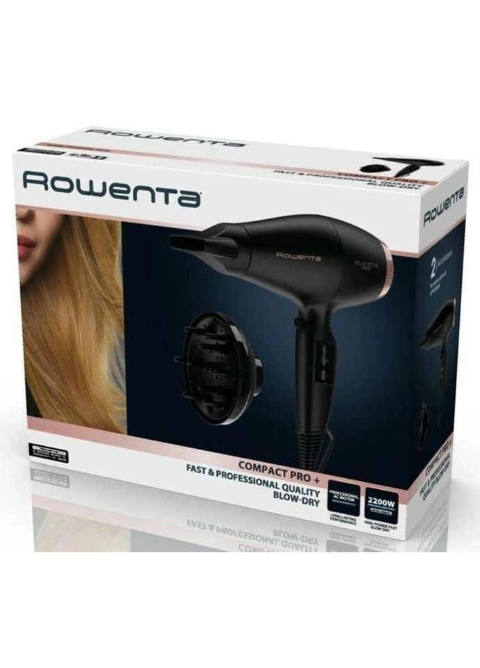 Фен CV6930F0 2200 Вт чорний Rowenta (335883205)