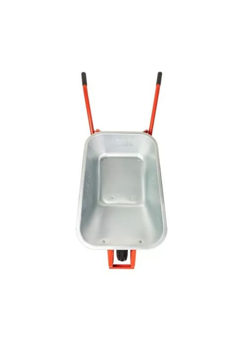 Тачка будівельна PRO Formula 1 Expert (100 л, 180 кг, 0.8 мм) посилена оцинкована одноколісна з пневматични (24207) КВІТКА (303633415)