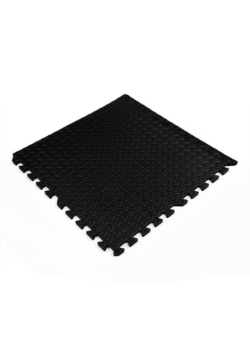 Підлога пазл - модульне покриття для підлоги чорне 600x600x10мм (МР15) SW-00001169 No Brand (328578719)