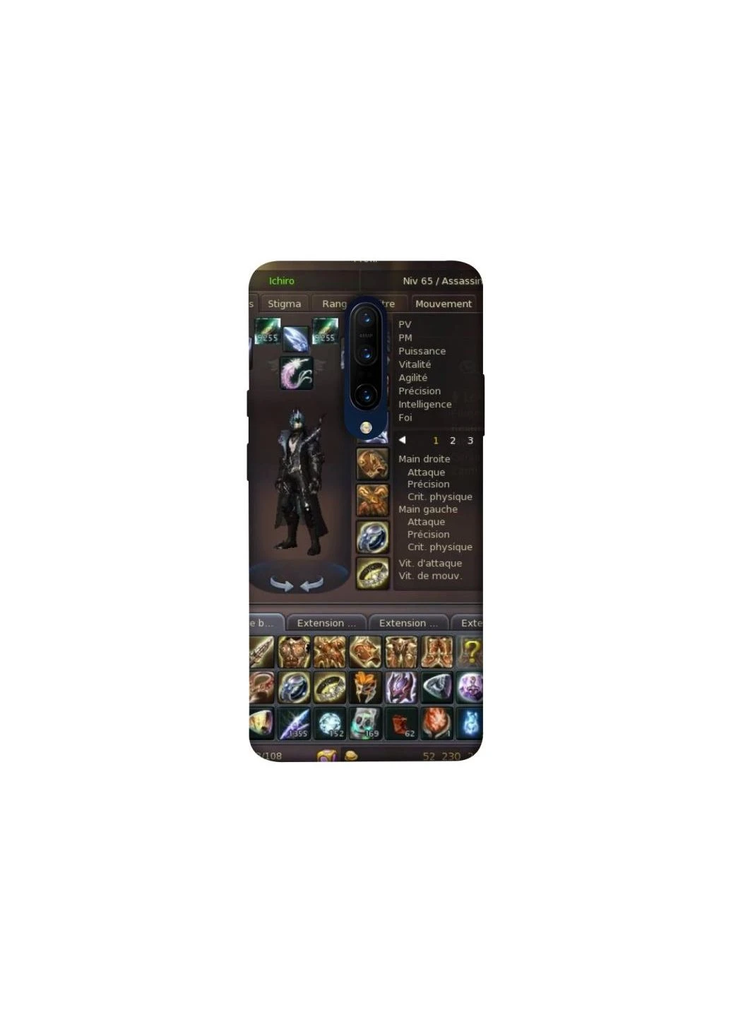 Чохол на OnePlus 7 Pro Character Menu ver.1 Frontalka (354654680)