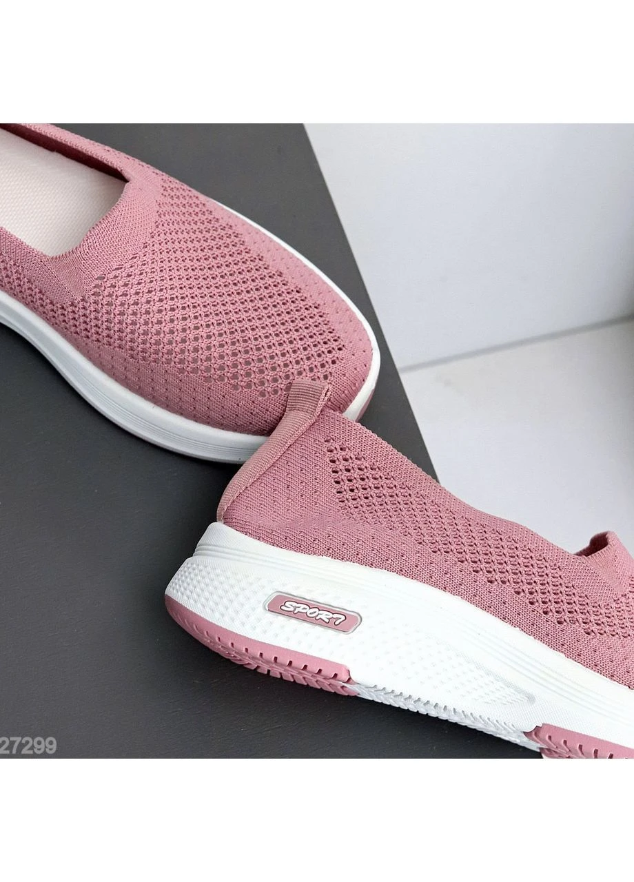 Рожеві мокасини No Brand (394396450)