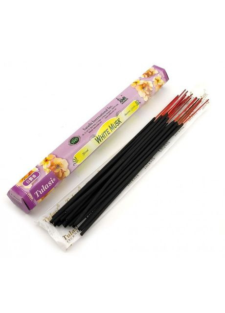 Аромапалочки (Tulasi) шестигранник White Musk (Белый Муск) (Tulasi) (6/пач) шестигранник Darshan (316717256)