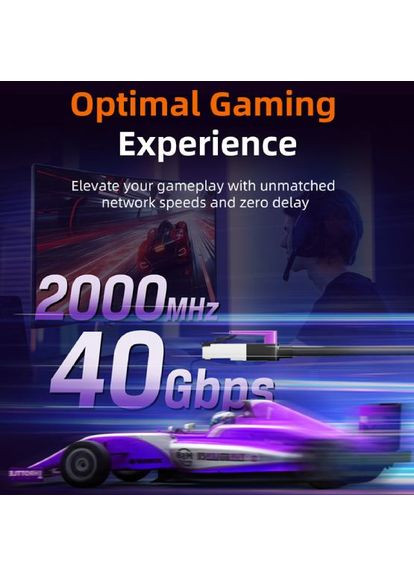 Патч-корд Cat8 FTP RJ-45 8 м Black (CA915712) CABLETIME (370849186)