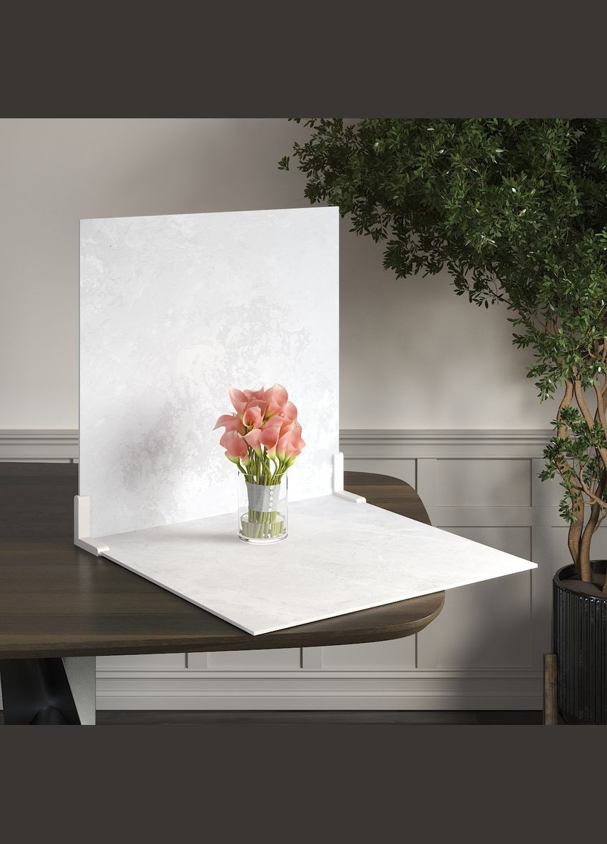 Пластиковый угловой 2D фотофон, 40x40 см - №62138 PolyPlast (354370270)