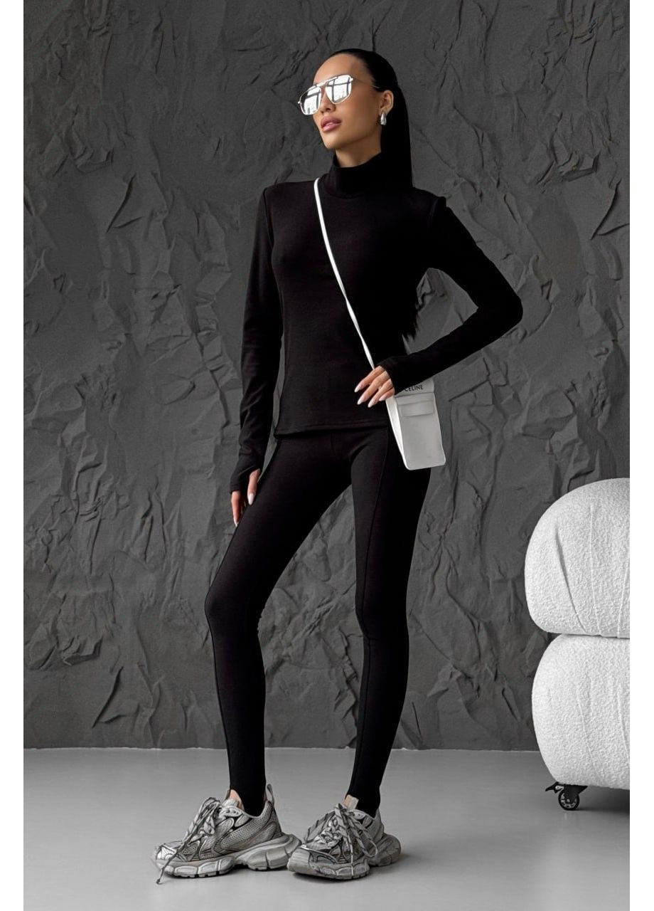 Гольф Эйя, цвет Черный Jadone Fashion (367831757)