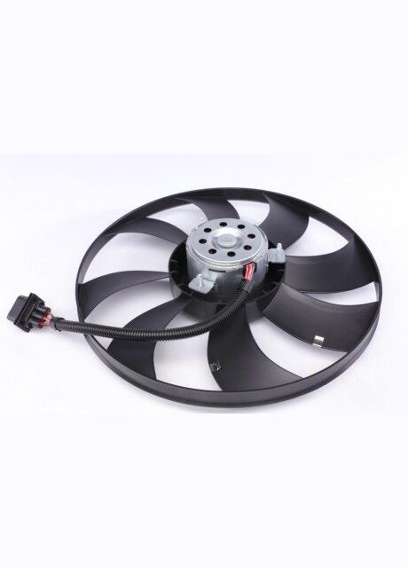 Вентилятор радиатора (электрический) Skoda Roomster/Fabia 03-10 47410 RU63 No Brand (339652139)