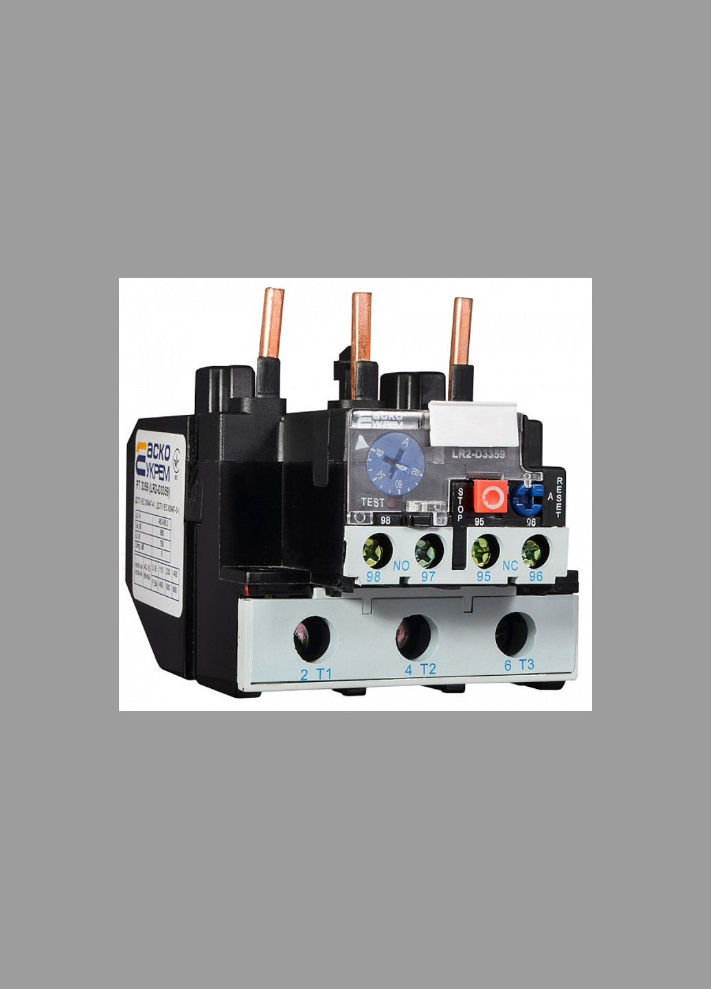 Теплове реле для ПМ-3 48-65А [A0040060020] PT 3359 (LR2-D3359) Аско-Укрем (337143523)