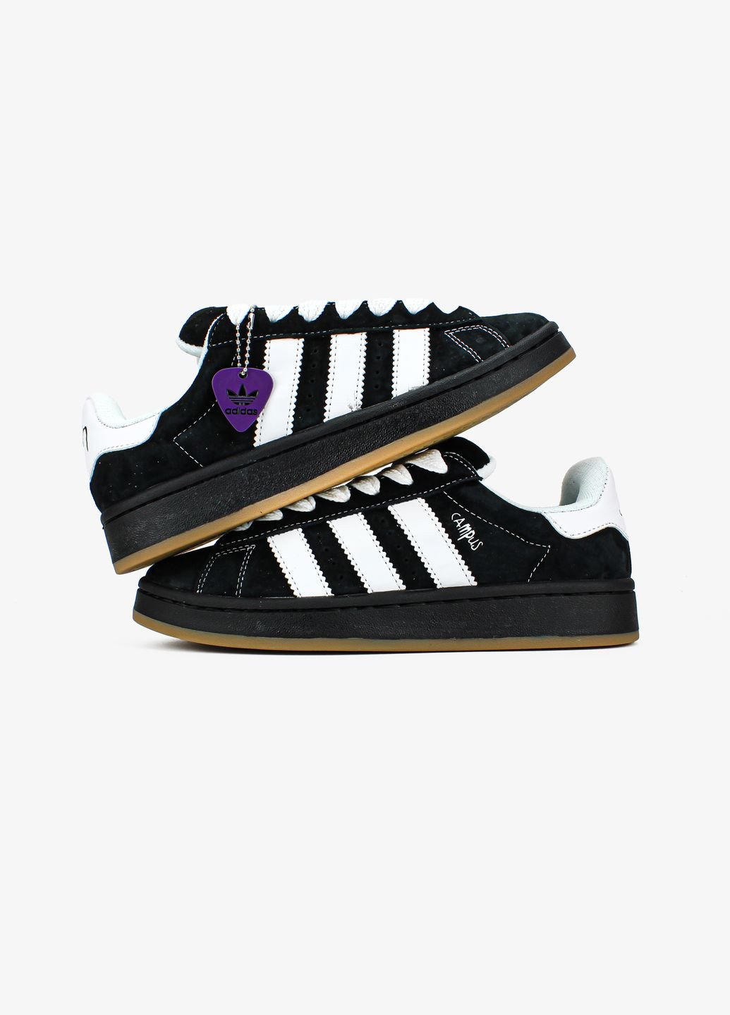 Кросівки жіночі і чоловічі Adidas Campus 00s x Korn black | Адідас Кампус чорні No Brand чорні всесезони (313102771)