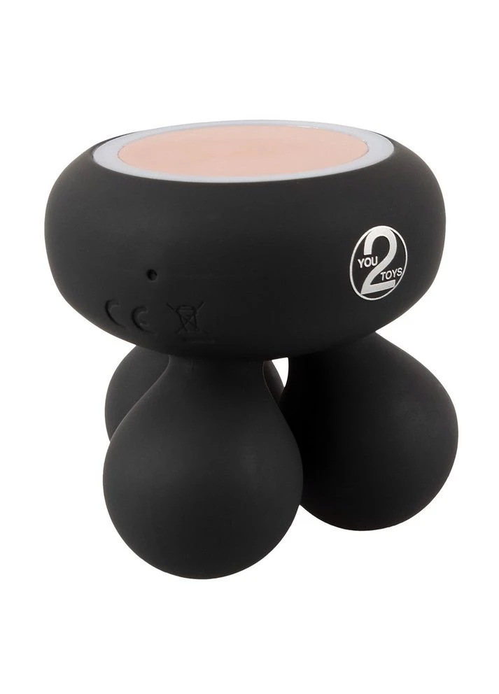 Мини-массажер Ванд универсальный с функцией подогрева черный CUPA Warming Mini Massager You2Toys (382846442)