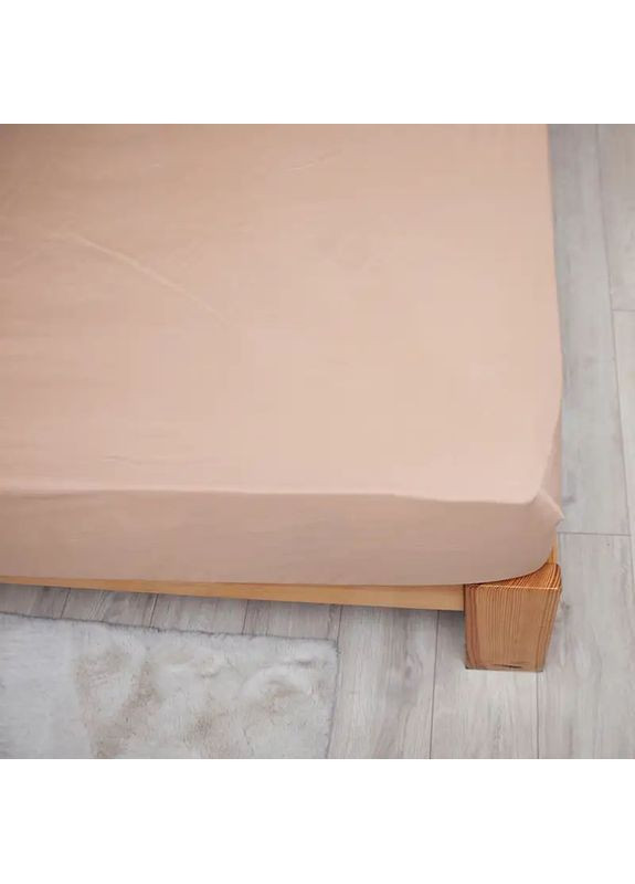 Простыня с резинкой 120*200 см Ранфорс гипоаллергенное ТПП Песочное (27650120200) ТЕП (372687329)