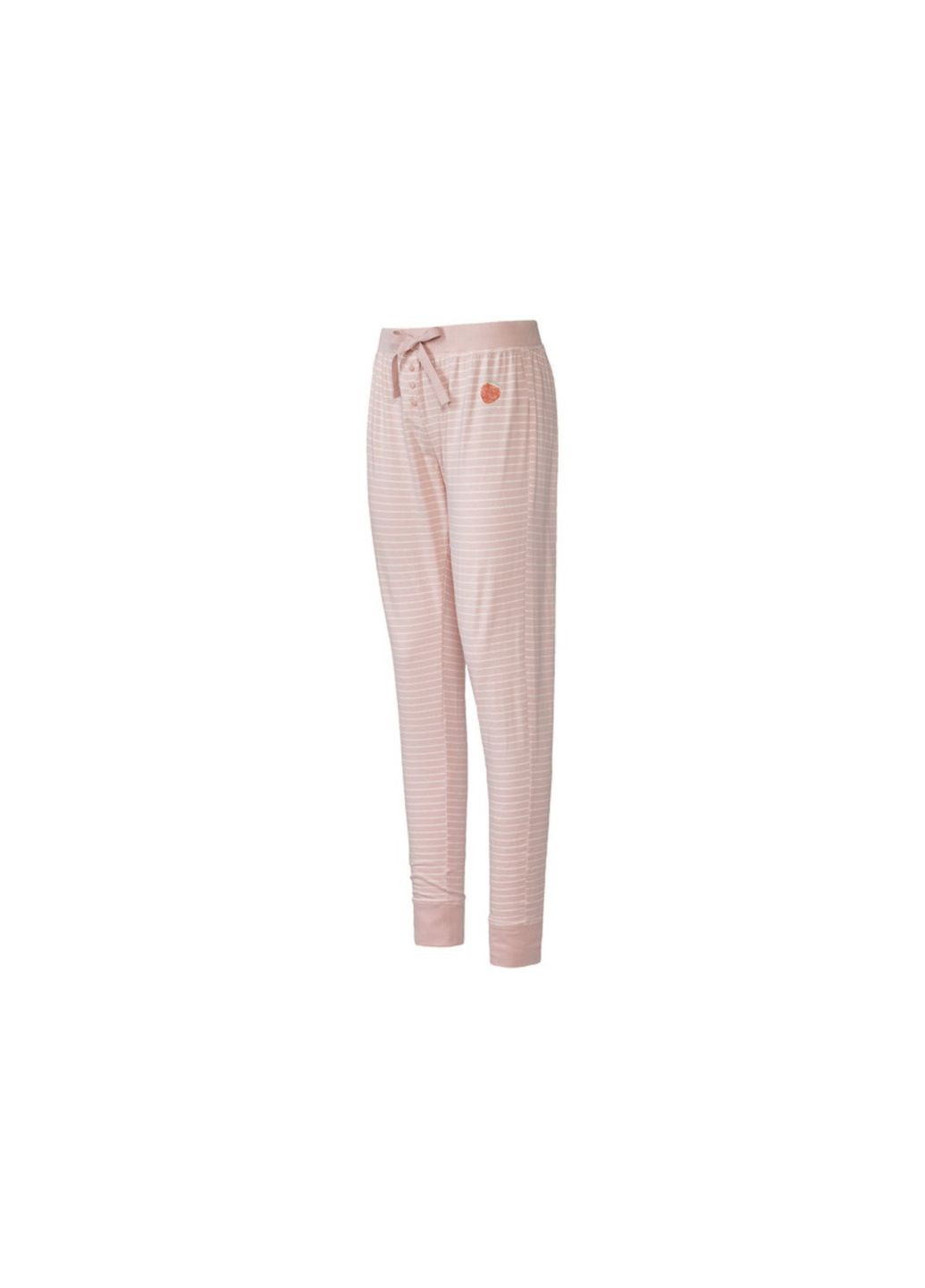 Піжамні штани бавовняні трикотажні для жінки IDL 409988 L рожевий Esmara (283608904)
