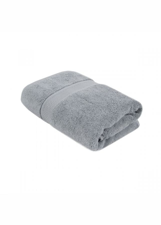 Lotus полотенце махровое home - grand soft twist grey серый 90*150 однотонный серый производство -