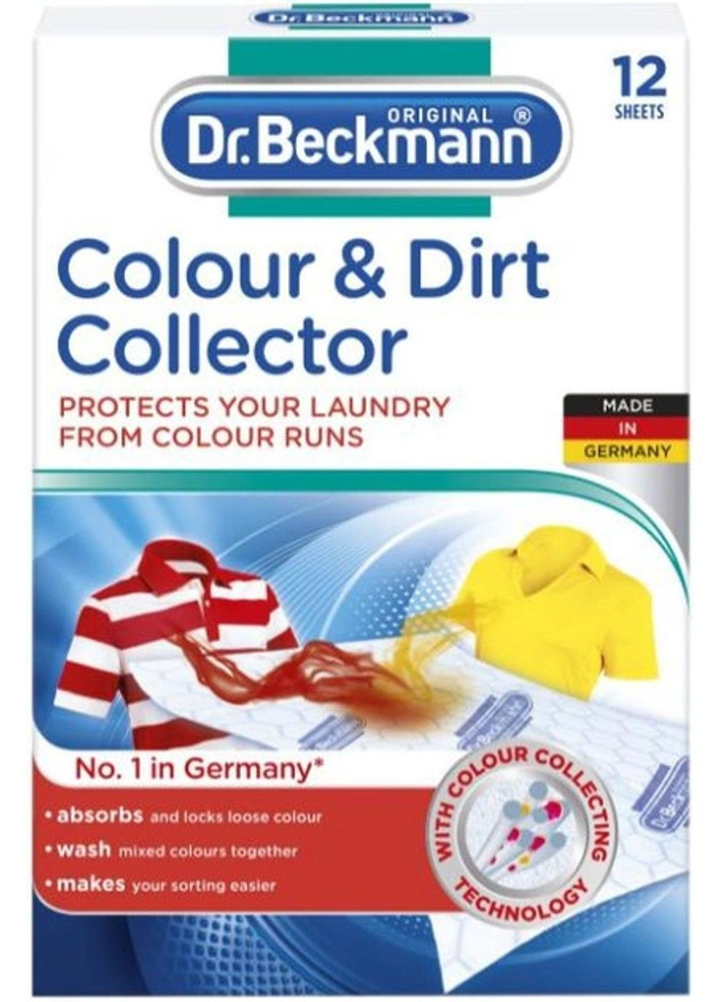 Пастка для кольору і бруду DR.BECKMANN 12ШТ Dr. Beckmann (294063887)