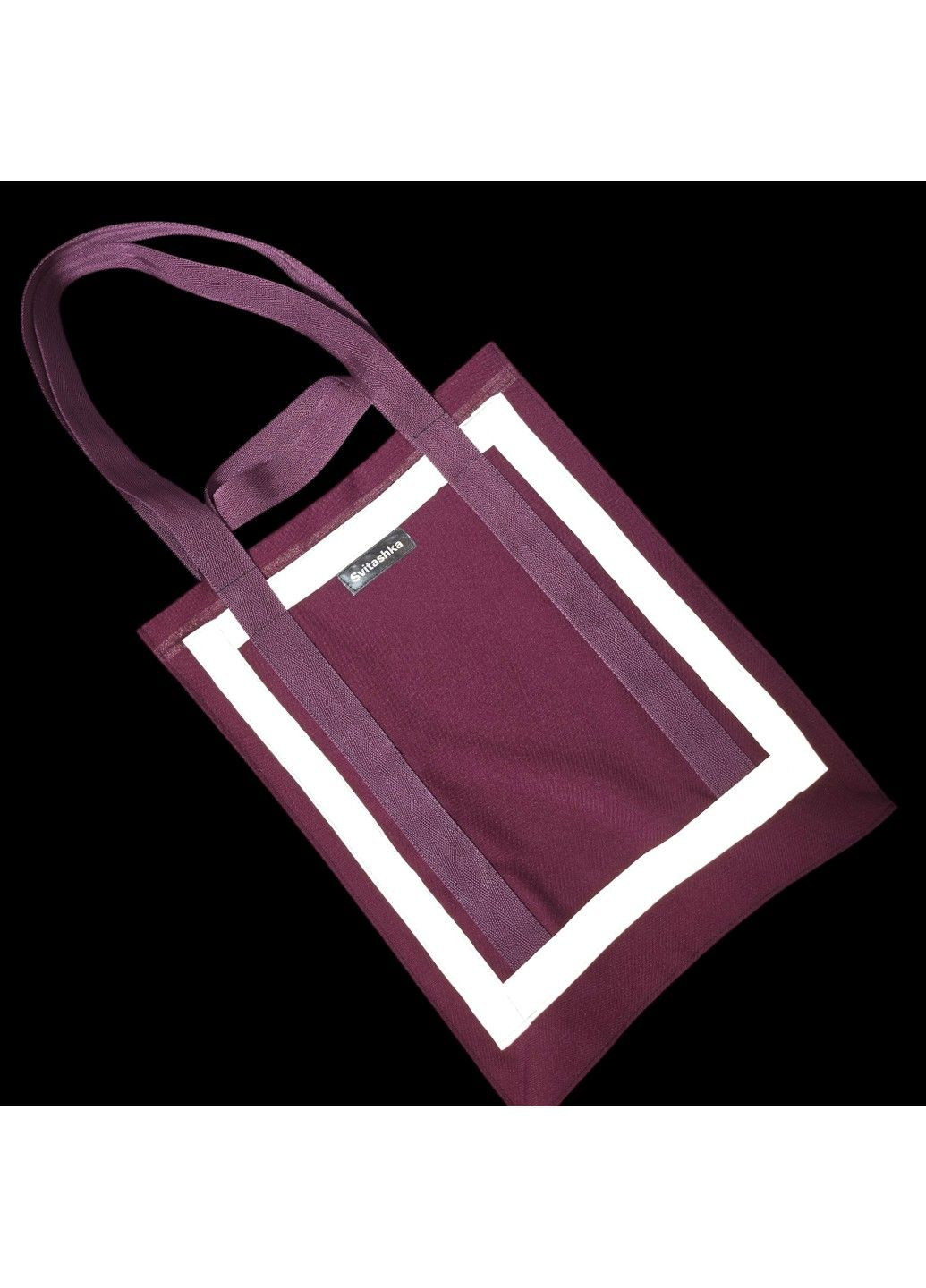 Сумка шопер Svitashka Вишневый Габардин No Brand (319859625)