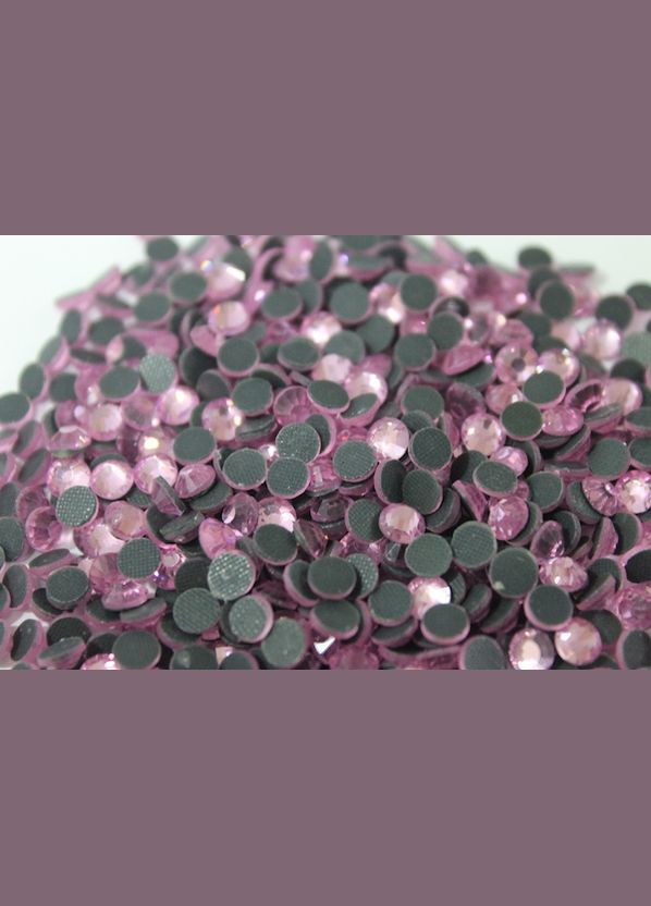 Стразы стеклянные на термооснове 3мм/100шт Светло-Розовый №21 FROM FACTORY SRT (336947693)