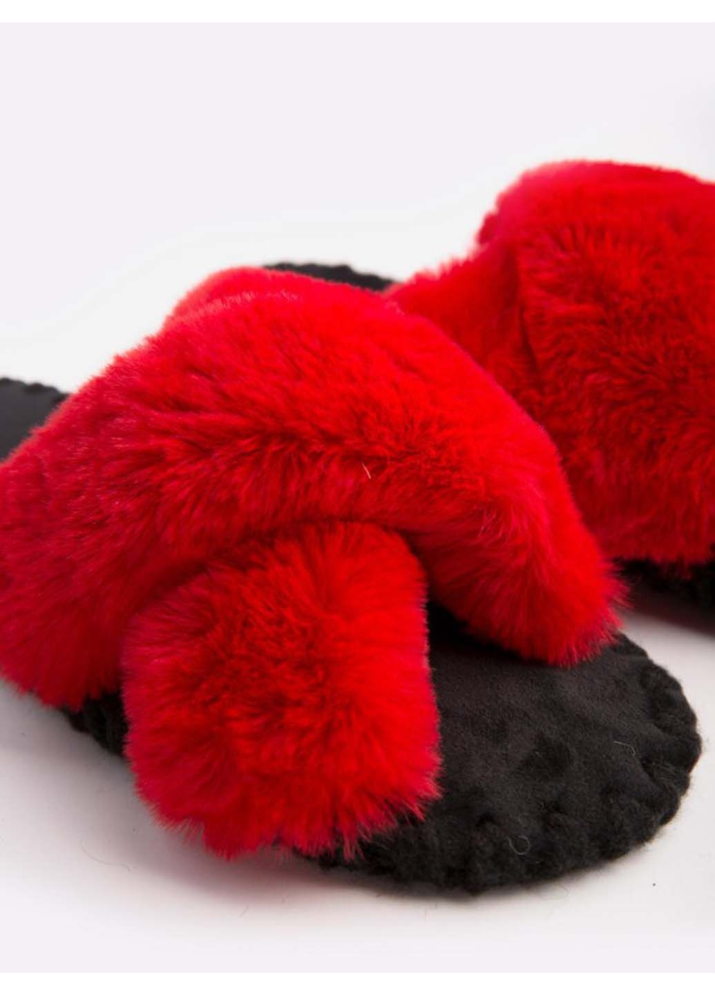 Красные домашние тапочки Family Story