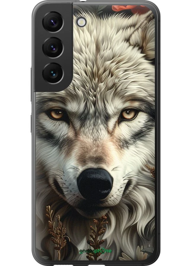 Чехол на Samsung Galaxy S22 Волчий взгляд "6066u-2494-70447" Endorphone (387668726)