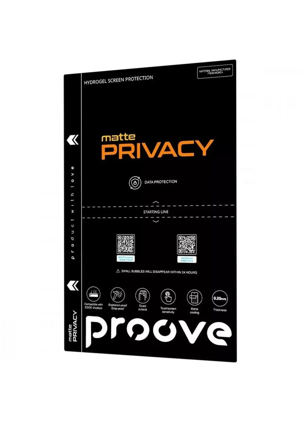 Захисна гідрогелева плівка Hydrogel Screen Protection PRIVACY (matte) для RedMi S2 Proove (387744877)