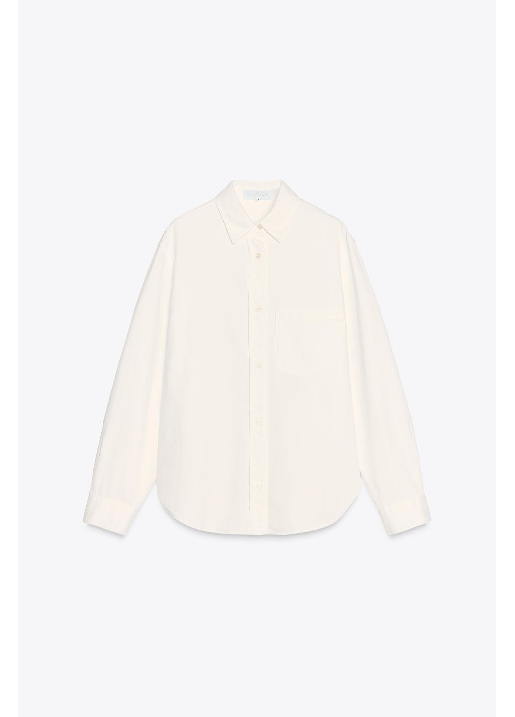 Джинсова сорочка з кишенею Zara (354816920)