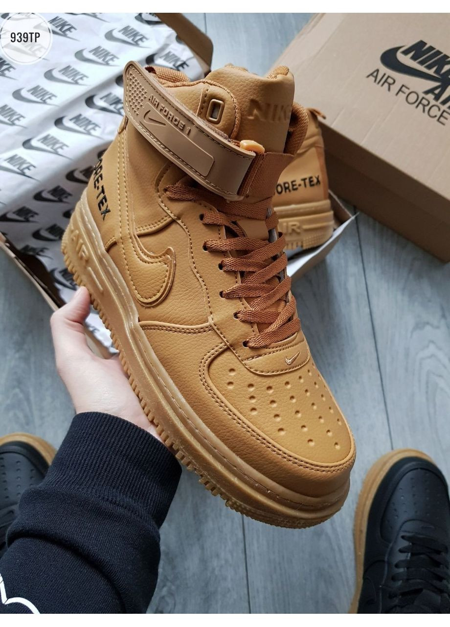 КРОСІВКИ ЖІНОЧІ NIKE AIR FORCE 1 GORE-TEX НАЙК АІР ФОРС 1 ПРЕМІУМ No Brand комбіновані демісезони (369389533)